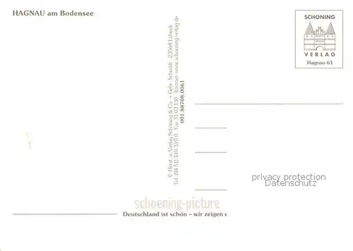 AK / Ansichtskarte Hagnau_Bodensee Muehle Fliegeraufnahme Kirche Hagnau Bodensee