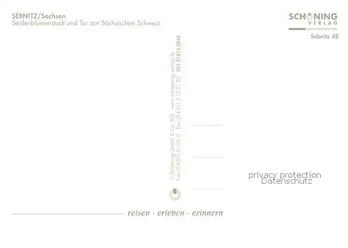 AK / Ansichtskarte Sebnitz Marktplatz Postsaeule Kirnitzschtal Sebnitz