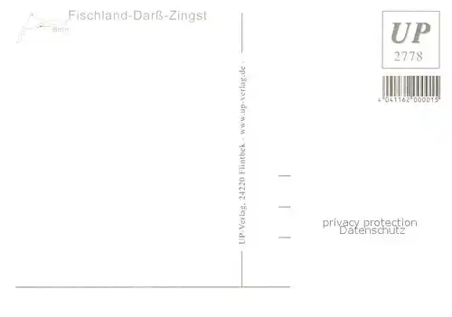 AK / Ansichtskarte Born_Darss Kirche Reetdachhaeuser Born_Darss