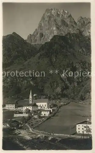 AK / Ansichtskarte Innerpflersch Ortsansicht mit Kirche Alpen 
