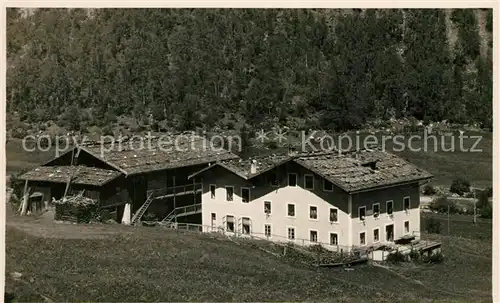 AK / Ansichtskarte Schluderns_Suedtirol Bergbauer im Schnalstal Schluderns Suedtirol