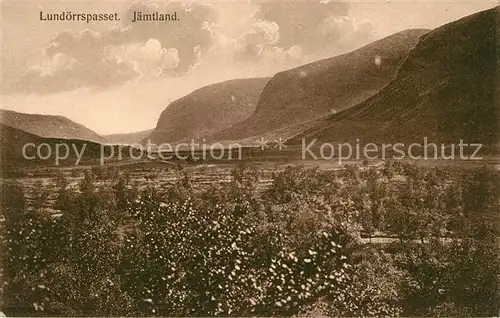 AK / Ansichtskarte Lundoerrspasset Landschaftspanorama 