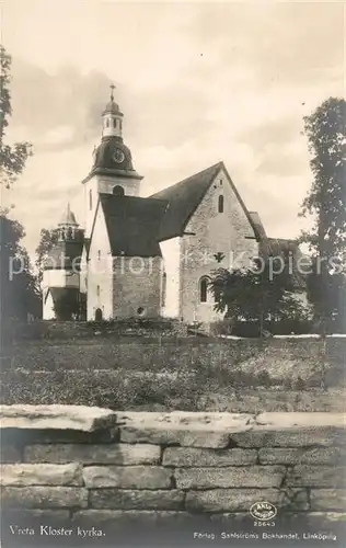 AK / Ansichtskarte Linkoeping Vreta Kloster kyrka Klosterkirche Linkoeping