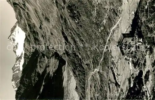 AK / Ansichtskarte Flueela Berghaus Vereina Joerital Flueela