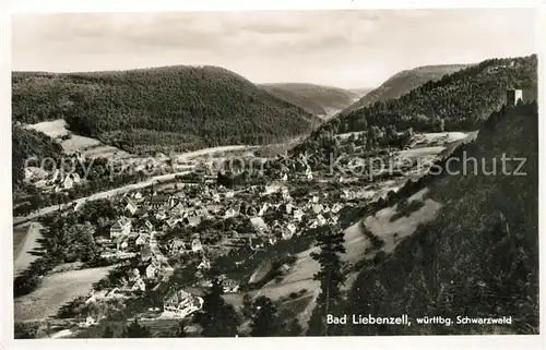 AK / Ansichtskarte Bad_Liebenzell Panorama Fliegeraufnahme Bad_Liebenzell