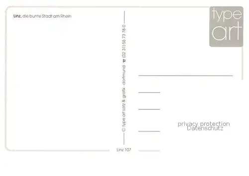 AK / Ansichtskarte Linz_Rhein Stadtansicht Spruch Fachwerkhaeuser Linz_Rhein