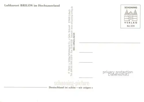 AK / Ansichtskarte Brilon Fachwerkhaus Rathaus Stadttor Denkmal Brilon