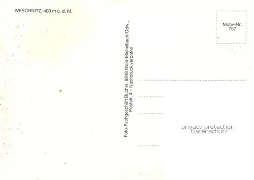 AK / Ansichtskarte Weschnitz Panorama Kirche Volkstanzgruppe Weschnitz