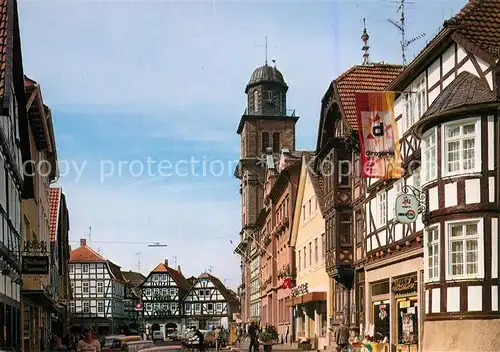 AK / Ansichtskarte Lauterbach_Hessen Marktplatz Lauterbach Hessen