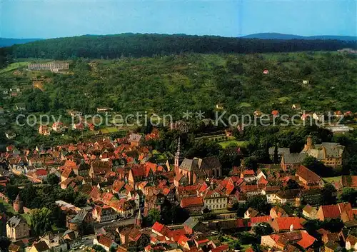 AK / Ansichtskarte Buedingen_Hessen Fliegeraufnahme Buedingen Hessen