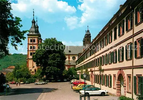 AK / Ansichtskarte Amorbach Schloss Abteikirche Amorbach