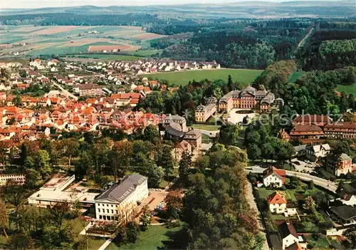 AK / Ansichtskarte Arolsen_Bad Fliegeraufnahme Residenzschloss Schlosshotel Arolsen_Bad