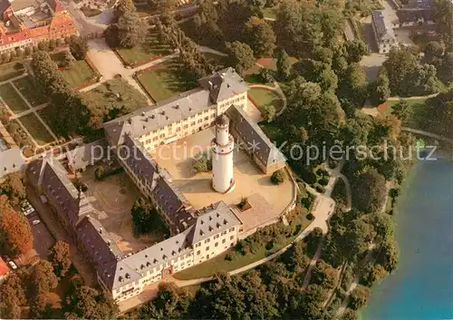 AK / Ansichtskarte Bad_Homburg Fliegeraufnahme Schloss Bad_Homburg