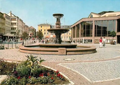 AK / Ansichtskarte Bad_Homburg Brunnen Kurhaus Bad_Homburg