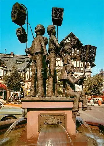 AK / Ansichtskarte Bad_Homburg Laternenbrunnen Marktplatz Bad_Homburg