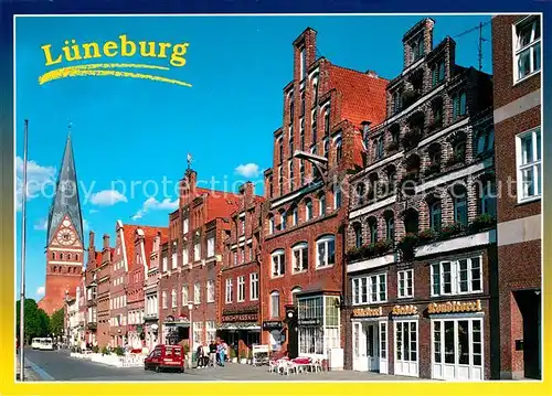 AK / Ansichtskarte Lueneburg Giebelhaeuser Am Sande Sankt Johannis Lueneburg