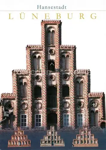 AK / Ansichtskarte Lueneburg Giebelhaeuser am Platz am Sande Lueneburg