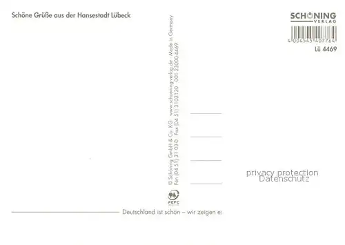 AK / Ansichtskarte Luebeck Stadtmotive Luebeck