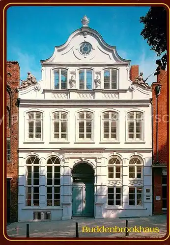 AK / Ansichtskarte Luebeck Buddenbrookhaus Luebeck