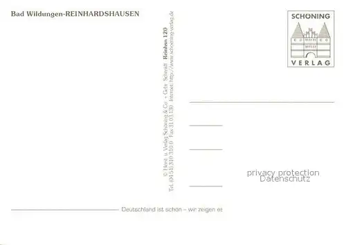 AK / Ansichtskarte Reinhardshausen Fliegeraufnahme Reinhardshausen