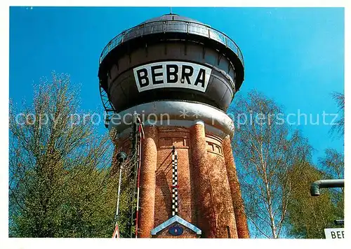 AK / Ansichtskarte Bebra Wasserturm Bebra