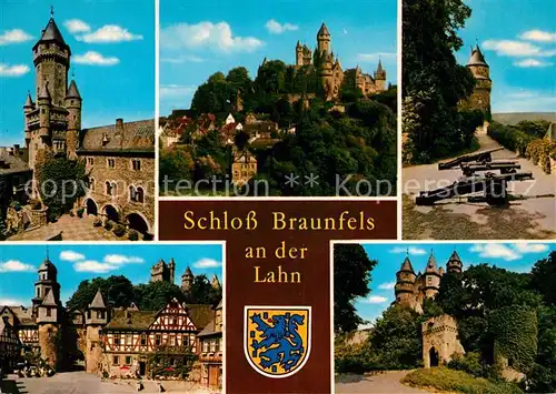 AK / Ansichtskarte Braunfels Schloss Braunfels  Braunfels