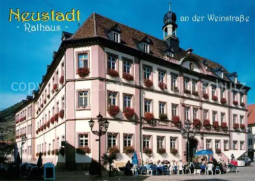 AK / Ansichtskarte Neustadt_Weinstrasse Rathaus Neustadt_Weinstrasse