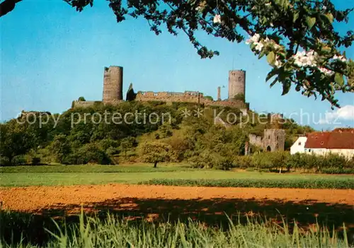 AK / Ansichtskarte Muenzenberg Burgruine Muenzenberg