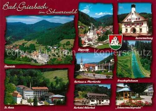 AK / Ansichtskarte Griesbach_Ortenaukreis_Bad Schanze Kurhaus Panorama  Griesbach_Ortenaukreis