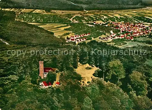 Wiesbaden Restaurant Kellerskopf Fliegeraufnahme Wiesbaden