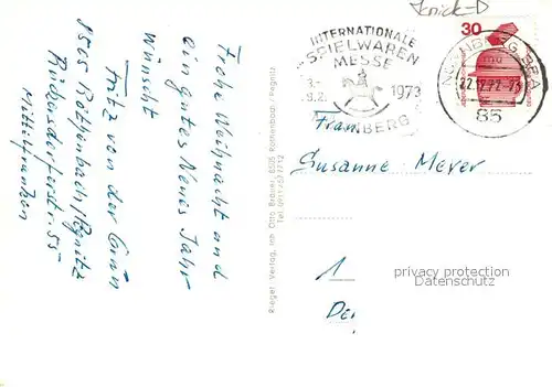 Roethenbach_Pegnitz Ortsansichten  Roethenbach Pegnitz