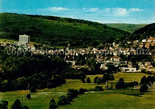 Bad_Brueckenau Blick von der Autobahnbruecke  Bad_Brueckenau