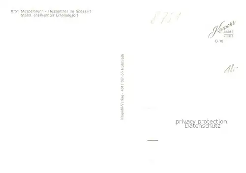 Hessenthal_Spessart  Hessenthal Spessart