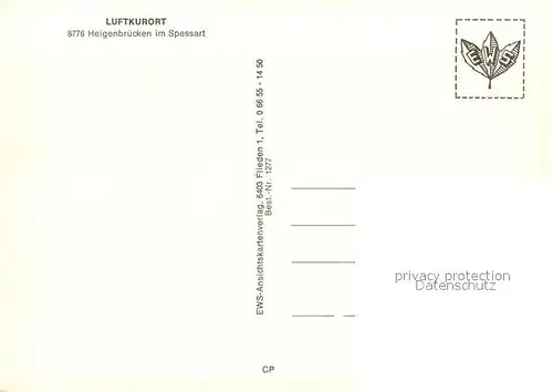 Heigenbruecken Kirche  Heigenbruecken