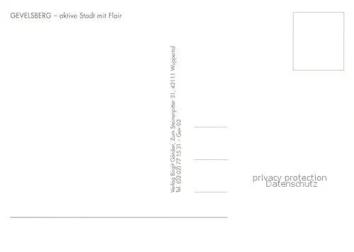 Gevelsberg Sparkasse Fussgaengerzone Stadtpark  Gevelsberg