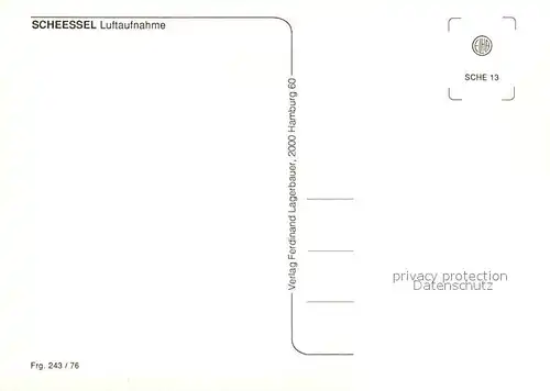 Scheessel Fliegeraufnahme Scheessel