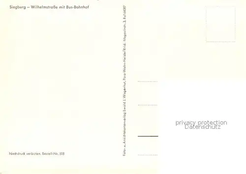 Siegburg Wilhelmstrasse Bus Bahnhof  Siegburg