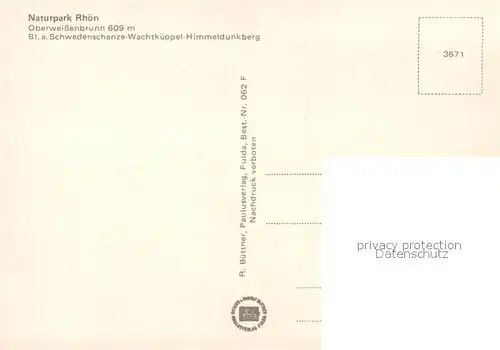 Oberweissenbrunn_Rhoen  Oberweissenbrunn Rhoen