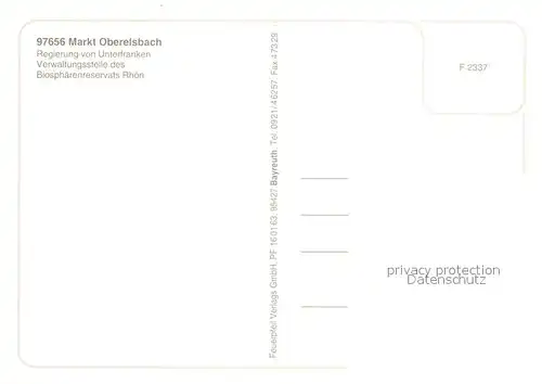 Oberelsbach Fliegeraufnahme Oberelsbach