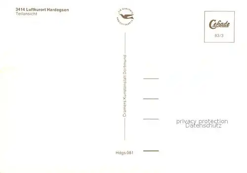 Hardegsen Teilansicht  Hardegsen