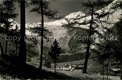 AK / Ansichtskarte Saas Fee Alphubel Saas Fee