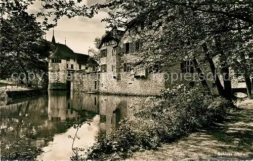AK / Ansichtskarte Seengen_AG Schloss Hallwil Seengen_AG