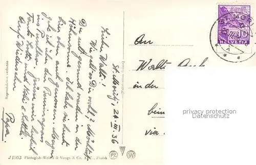 AK / Ansichtskarte St_Moritz_GR Schiefer Turm St_Moritz_GR