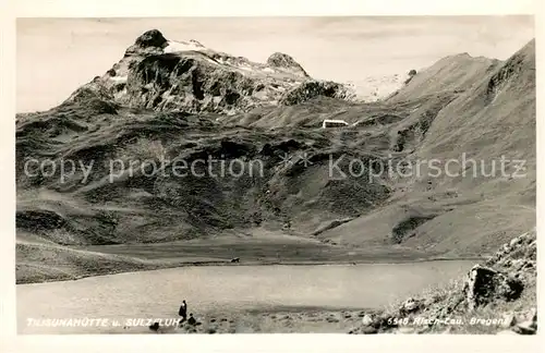 AK / Ansichtskarte Tilisunahuette Sulzfluh Tilisunahuette