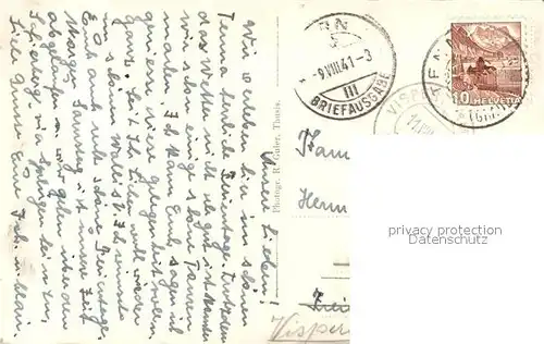 AK / Ansichtskarte Visperterminen Kirche Visperterminen