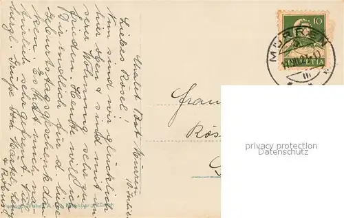 AK / Ansichtskarte Muerren_BE Breithorn Muerren_BE