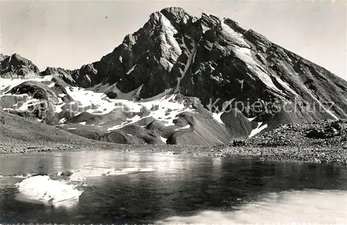 AK / Ansichtskarte Klosters_GR Berghaus Vereina Vereinpass Piz Linard Klosters_GR