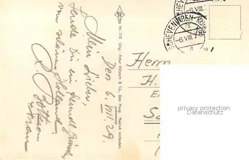 AK / Ansichtskarte Scheveningen Zondagsdrukte Boulevard Scheveningen