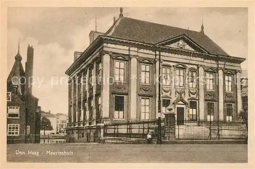 AK / Ansichtskarte Den_Haag Mauritshuis Den_Haag