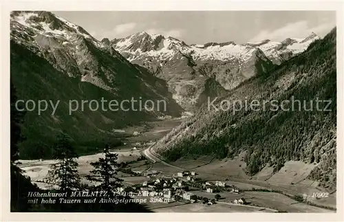 AK / Ansichtskarte Mallnitz_Kaernten Hohe Tauern Ankogelgruppe Mallnitz Kaernten